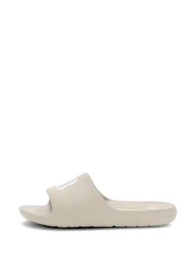 Boggi Milano Logo-print Slides In Neutral