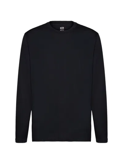 Boggi Milano Long-sleeve T-shirt In Black