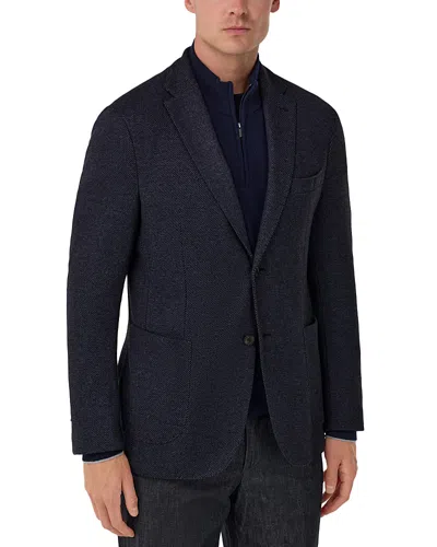 Boggi Milano Men's Cotton Blend Blazer In Animal Print