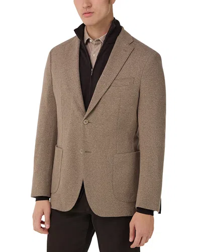 Boggi Milano Men's Cotton Blend Blazer In Brown