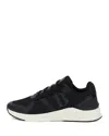 Boggi Milano Thunder Trainers In Technical Fabric In Black