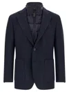 Boggi Milano Patch-pockets Jacket In Black
