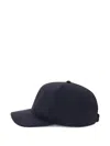 Boggi Milano B Tech Perforated Baseball Cap In Blue
