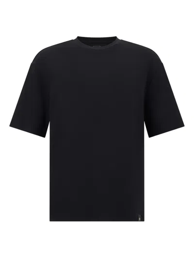 Boggi Milano Ens Black Crewneck Short-sleeve Cotton T-shirt Xxl