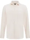 Boggi Milano Regular-fit Linen Shirt In Neutrals