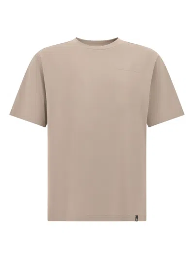 Boggi Milano Piqué T-shirt In Neutral