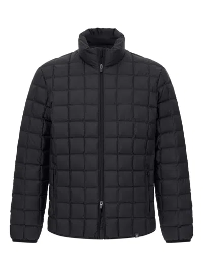 Boggi Milano Ens Navy Blue Quilted Side-pocket Shell-down Jacket Xxl