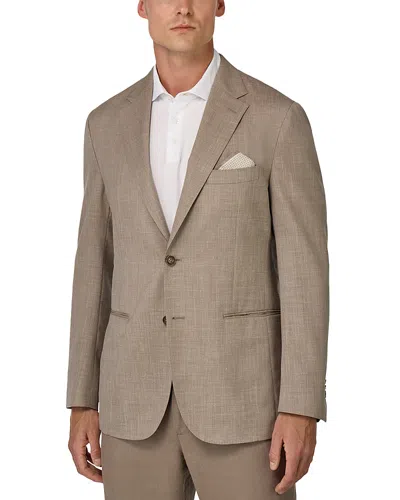 Boggi Milano Regular Fit Blazer In Nude