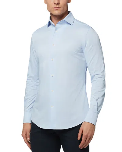 Boggi Milano Regular Fit Shirt In Blue
