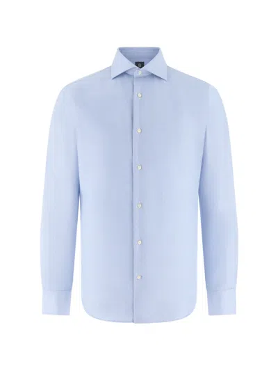 Boggi Milano Regular-fit Shirt In Blue