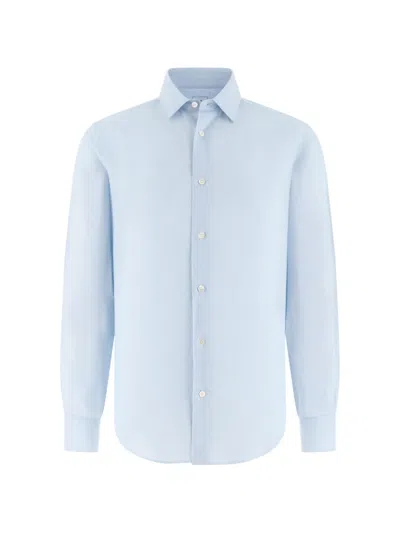 Boggi Milano Regular-fit Shirt In Blue