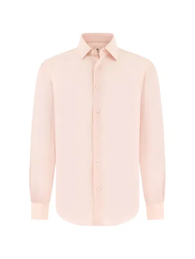 Boggi Milano Regular-fit Shirt In Pink