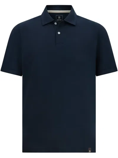 Boggi Milano S.cafè® Polo Shirt In Blue