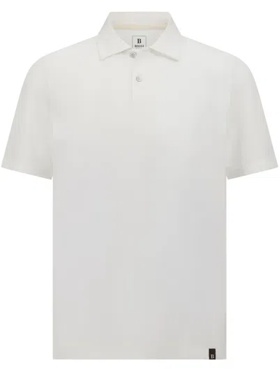 Boggi Milano S.cafè® Polo Shirt In Weiss