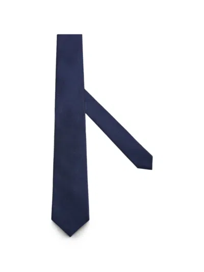 Boggi Milano Silk Tie In Red