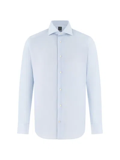 Boggi Milano Slim-fit Shirt In Blue