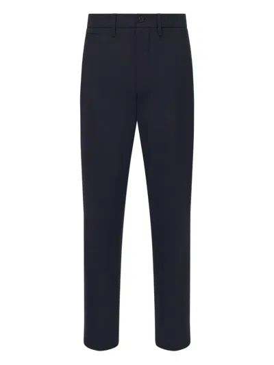 Boggi Milano Straight-leg Trousers In Blue