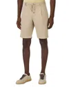 Boggi Milano Stretch Bermuda Shorts In Neutral