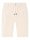 Boggi Milano Stretch Cotton Summer Bermuda Shorts