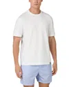 Boggi Milano Stretch Crewneck Tee In White