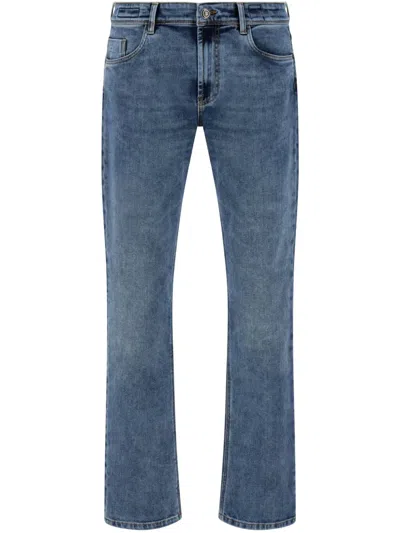 Boggi Milano Medium Blue Stretch Denim Jeans
