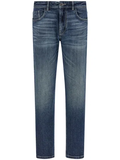 Boggi Milano Stretch Jeans In 蓝色