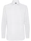 Boggi Milano Stripe-pattern Shirt In Grey