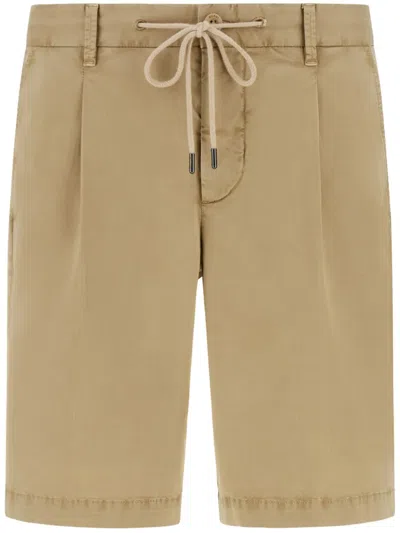 Boggi Milano Summer Shorts In Brown