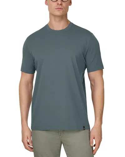Boggi Milano T Shirt In Stretch Pima Cotton In Green