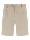 Boggi Milano Tailored Shorts In Neutrals