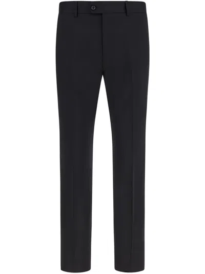Boggi Milano Tailored Trousers In Black