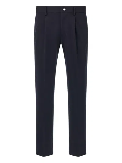Boggi Milano Tailored Trousers In Blue