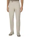 Boggi Milano Elasticated Technical Trousers In Neutral