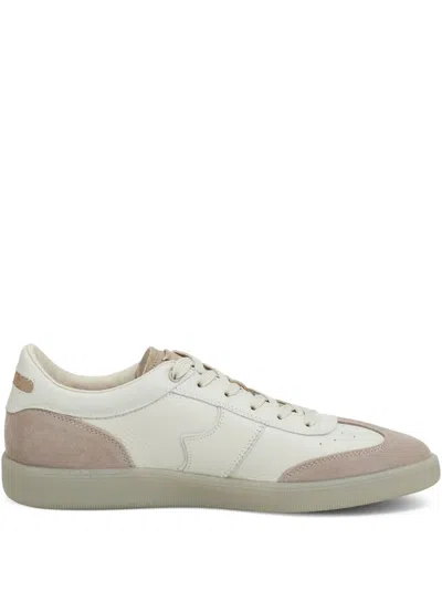 Boggi Milano Tumbled Sneakers In Neutrals