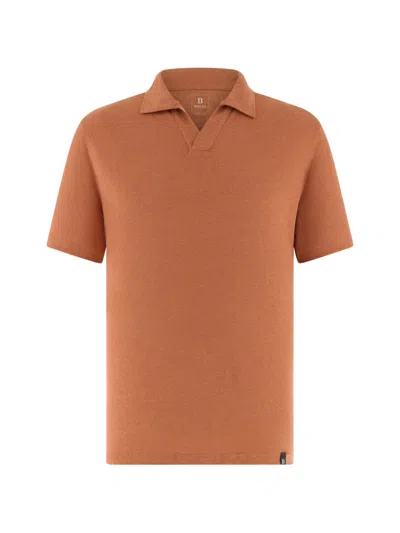 Boggi Milano V-neck T-shirt In Brown