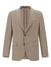 Boggi Milano Wool, Linen And Silk Jacket
