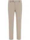Boggi Milano Stretch Trousers In Neutrals