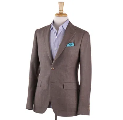 Pre-owned Boglioli $1475  Light Brown Woven Wool Sport Coat Slim 44 R (fits 42r)