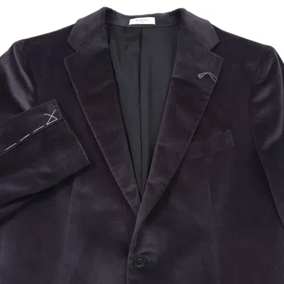 Pre-owned Boglioli $1695  Gray Velvet Sport Coat Blazer Jacket Mens Size 42r (italy 52r)