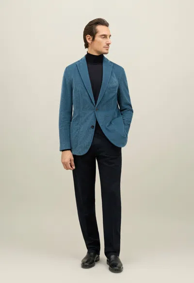 Boglioli Baby Corduroy K-jacket In Blue