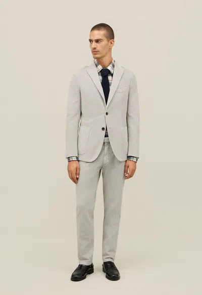 Boglioli Baby Corduroy K-suit In Gray