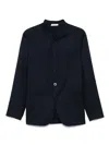 Boglioli Blue Hopsack Jacket In Blue
