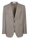 Boglioli Beige Hopsack Jacket