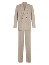 Boglioli Linen Double-breasted Suit
