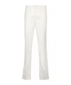 Boglioli Belt Loop Trousers In White