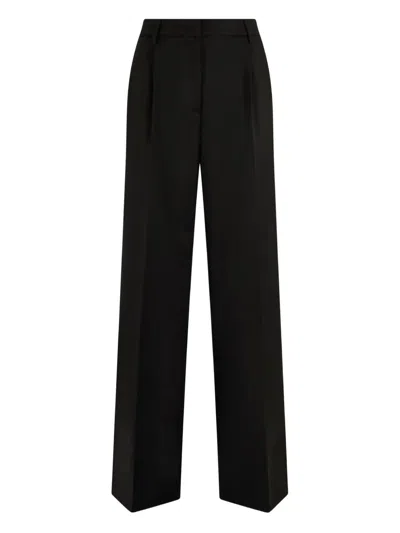 Boglioli Belted Trousers In Black