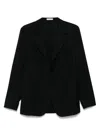 Boglioli Black Wool Single-breasted Jacket