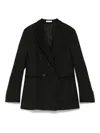 Boglioli Double-breasted Jacket In Black
