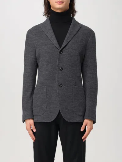 Boglioli Blazer  Men Color Grey In Grau