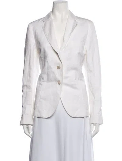 Pre-owned Boglioli Blazer In Pink/white